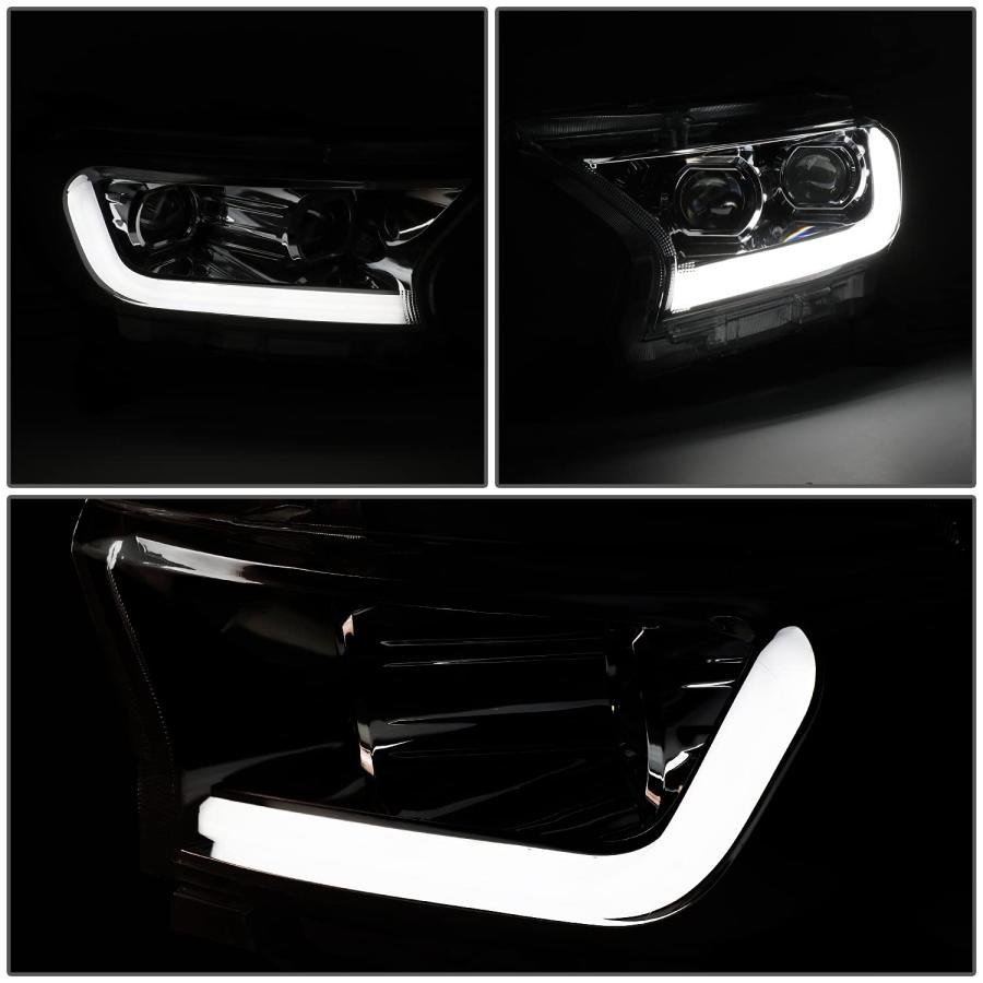 【並行輸入品】DNA MOTORING HL HPL FR19 CH AM LED DRL シーケンシャル チェイス スイッチバック ウィンカーの画像