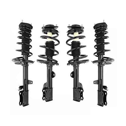【並行輸入品】COMPLETESTRUTS フロント&リア コンプリートストラットアセンブリ コイルスプリング付き 交換用 2008 201_1