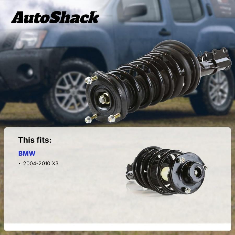【並行輸入品】 AutoShack Front Complete Strut \u0026 Coil Spring Assembly Set for 20の画像