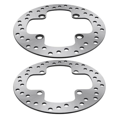 【並行輸入品】 M MATI 2 PCS Rear Left/Right Brake Disc Rotor for Yamaha Grizzlyの画像