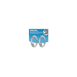 【並行輸入品】 M MATI 2 PCS Rear Left/Right Brake Disc Rotor for Yamaha Grizzlyの画像