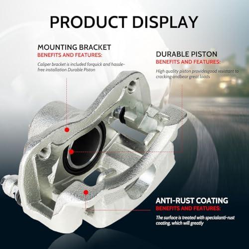 TOVASTY ADB5299 Rear Driver Side Disc Brake Caliper Assembly Rep 並行輸入品の画像