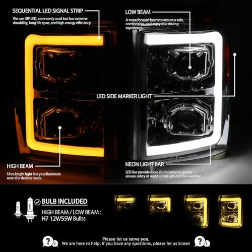 Autozensation Compatible with 2011 2016 Ford F250 F350 F450 F550 並行輸入品_4