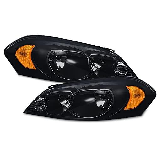 G PLUS Headlights Assembly, Compatible with 2006 2007 Chevy Mont 並行輸入品の画像