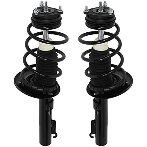 AUTOMUTO Strut Spring Assembly Front Pair struts and Shock Absor 並行輸入品_1