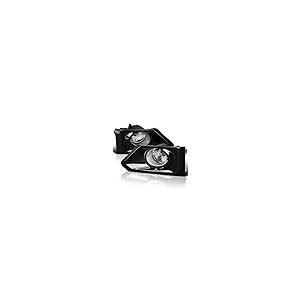 【並行輸入品】 Spec D Tuning Chrome Fog Lights + Bezel Cover + Switch Compatiblの画像