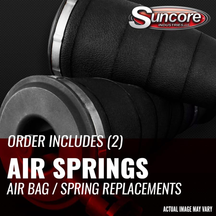 ブランド登録なし - SUNCORE   Rear Pair Air Ride Suspension Air Springs Replacement  並行輸入品