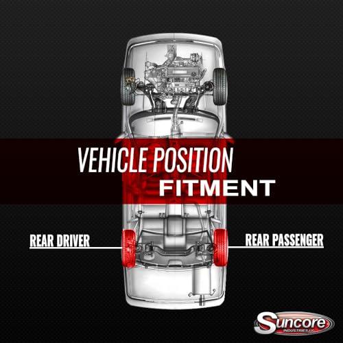 SUNCORE Rear Pair Auto Leveling Suspension Air Shock Absorbers 並行輸入品_7