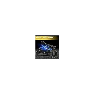 AUXMART フロントバンパーLEDフォグライトドライブランプ DRLデイタイムランニングライト付き シボレーシルバラード150 並行輸入品
