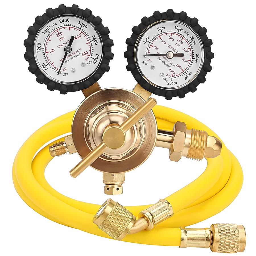 並行輸入品】窒素レギュレーター 0 400 PSI 送達圧力、60 インチ