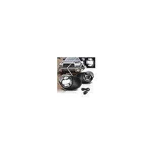 Front Bumper LED Projector Fog Lights Lamps w/Switch Compatible 並行輸入品_2