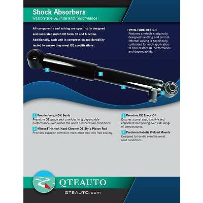 【並行輸入品】 PM Auto Pair Rear Shock Absorber For 2013 2019 Ford Police Interの画像