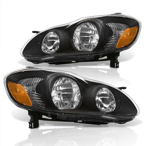 AJP Distributors Black Housing Clear Lens Amber Reflector Signal 並行輸入品_1