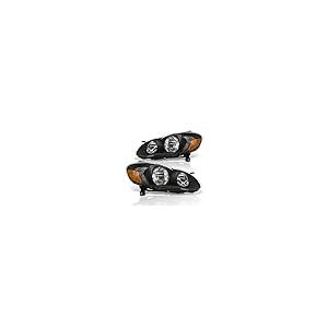 AJP Distributors Black Housing Clear Lens Amber Reflector Signal 並行輸入品_2