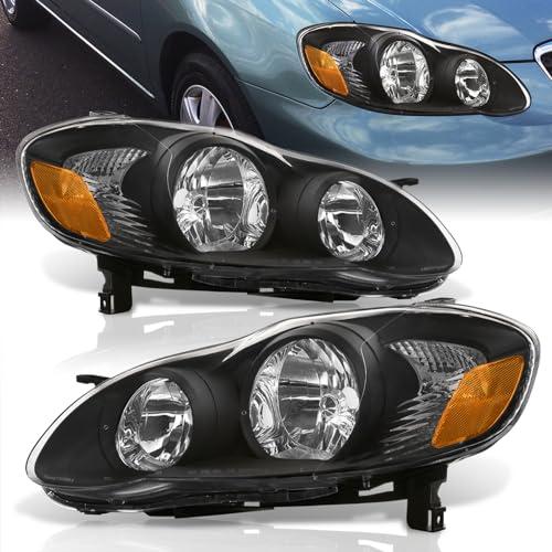 AJP Distributors Black Housing Clear Lens Amber Reflector Signal 並行輸入品_4