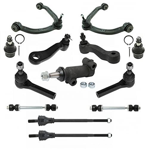 TRQ ステアリングサスペンションキット コントロールアーム ボールジョイント タイロッド エンドリンク 13個 TRQ Fron 並行輸入品_1