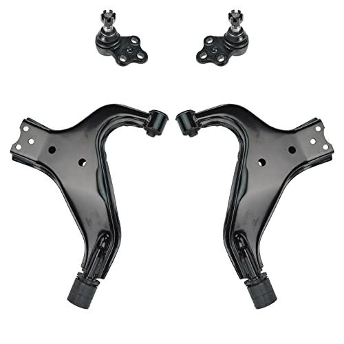 TRQ Front Lower Control Arm with Ball Joint Set Compatible with  並行輸入品_1