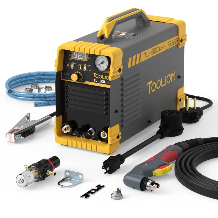 TOOLIOM 50A 非高周波プラズマカッター ノンタッチ パイロット ARC 110/220V デュアル電圧切断機 1/2イン 並行輸入品の画像