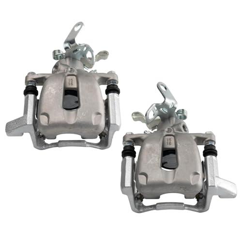 TRQ リアブレーキキャリパーセット 2009 アウディ A3 A3 Quattro 2010 フォルクスワーゲン ゴルフ 200 並行輸入品_4