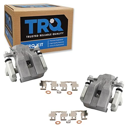 TRQ リアディスクブレーキキャリパー ブラケット\u0026ハードウェアペア トヨタ Rav4用 TRQ New Rear Disc Br 並行輸入品の画像