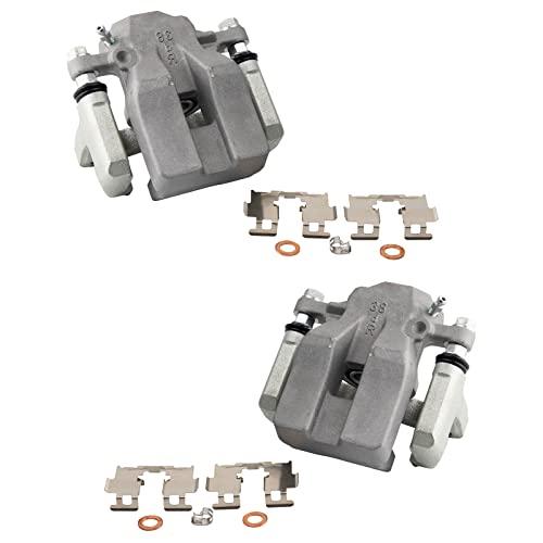 TRQ リアディスクブレーキキャリパー ブラケット\u0026ハードウェアペア トヨタ Rav4用 TRQ New Rear Disc Br 並行輸入品の画像