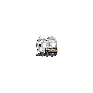 Hart Brakes Rear Brakes and Rotors Kit |Rear Brake Pads| Brake Ro 並行輸入品_1