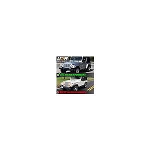 USR DEPO TJ LED Side Marker Lights 4 Pieces COMBO Smoke Bumper 並行輸入品_5