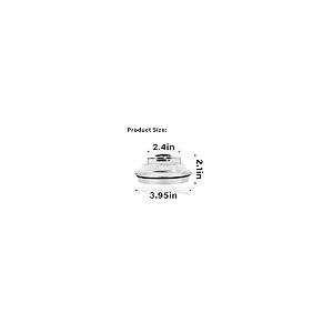 交換用オイルキャップ 10KHD 12K\u002615K 4インチスレッド トレーラー車軸 21 36 デクスター用 (4パック) 21  並行輸入品の画像