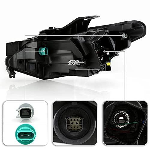 ACANII   [HID/キセノンモデル] 2018 2020 シボレー トラバース LED DRL プロジェクター ヘッドライ 並行輸入品の画像