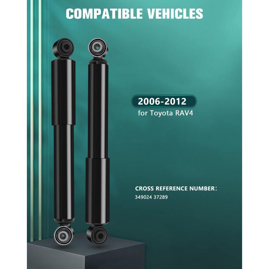 Shocks Struts for Toyota AUTOMUTO Shock Absorbers Fits 2006 2007 並行輸入品