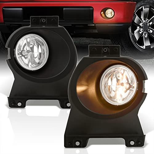 AJP Distributors Clear Lens Front Bumper Fog Lights Driving Lamp 並行輸入品の画像
