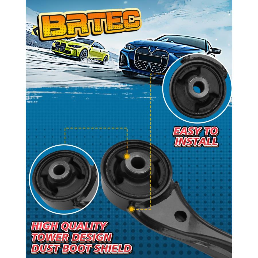 【並行輸入品】フロントロアコントロールアーム ボールジョイント タイロッド スウェイバー 2002 2003 2004 2005 2006 ホン_6