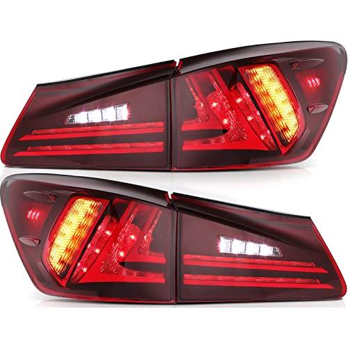 LBRST LEDテールライトアセンブリ レクサス IS F 2008 2012 レクサス IS250 2006 2012用 レク 並行輸入品の画像