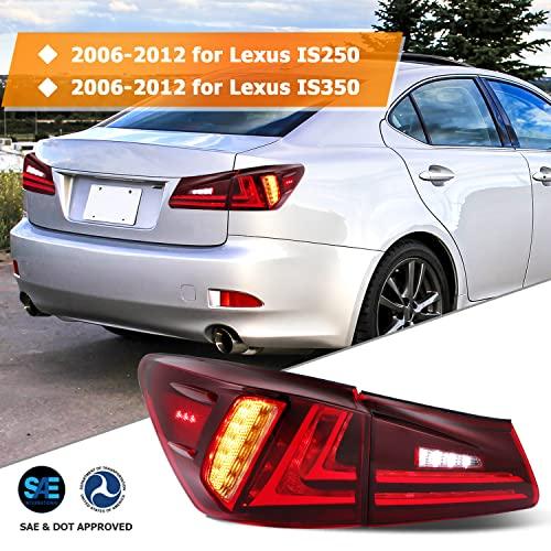 LBRST LEDテールライトアセンブリ レクサス IS F 2008 2012 レクサス IS250 2006 2012用 レク 並行輸入品の画像