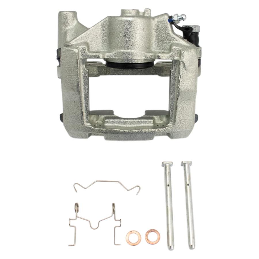 TRQ Rear Right Brake Caliper w/Bracket Passenger Side Compatible 並行輸入品