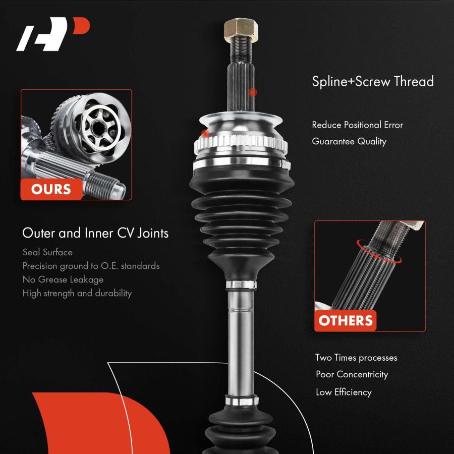 A Premium CVアクスルシャフトアセンブリ ヒュンダイアクセント 1995 1996 1997 1998 1999 フロン 並行輸入品の画像