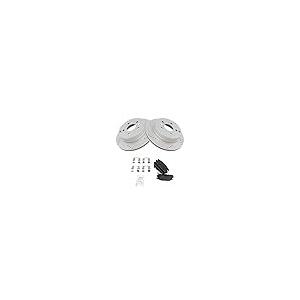 TRQ Rear Performance Brake Pad \u0026 Rotor Kit Brake Pads Brake Roto 並行輸入品の画像