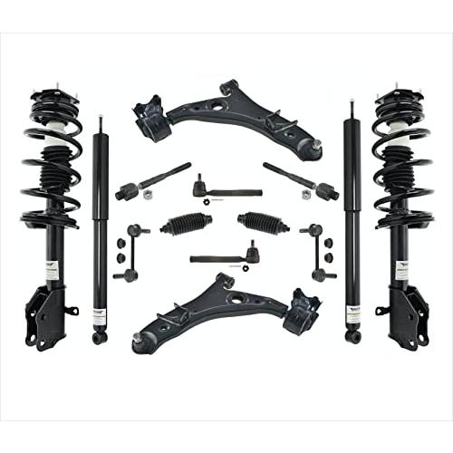 Front Struts Rear Shocks Control Arms 14 Pcs Kit Replacement Par 並行輸入品の画像