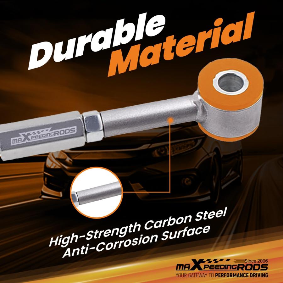 【並行輸入品】 maXpeedingrods Rear Camber Kit for Nissan 350Z Z33 2003 2009, Inの画像