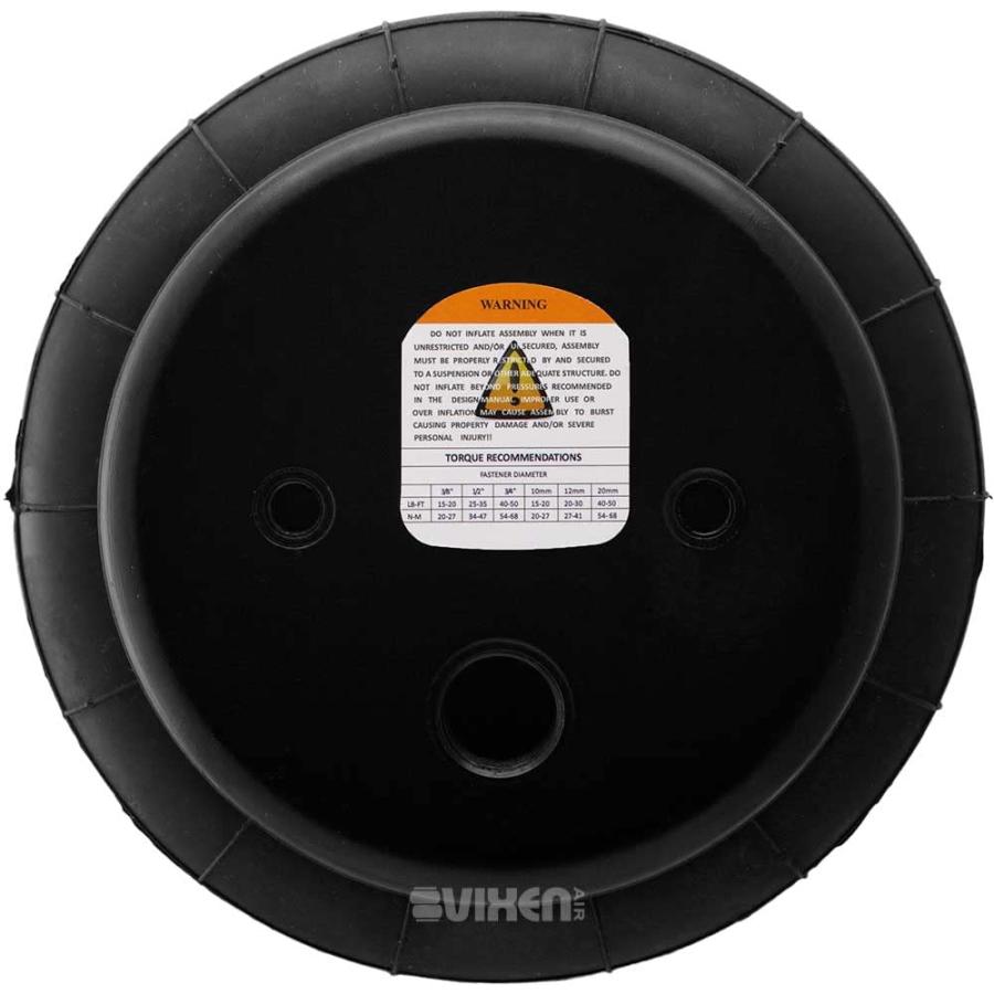 Vixen Air 1/2" NPT Single Air Port Suspension Air Spring/Air Bag 並行輸入品_9