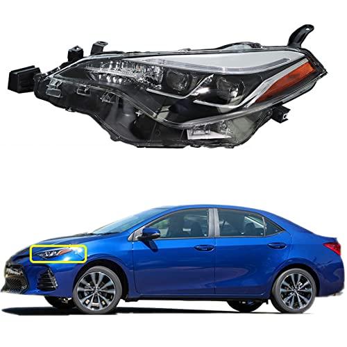 LABLT 1パック ヘッドライト 交換用 2017 2018 2019 トヨタ カローラ SE XSE セダン プロジェクター 並行輸入品_1