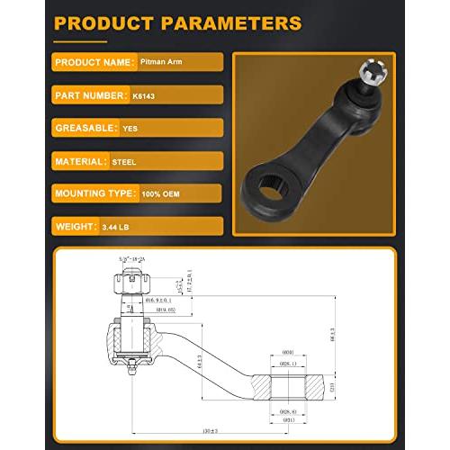 SOSOPART 10pc Set Front Suspension Kit Inner Outer Tie Rod End L 並行輸入品_7