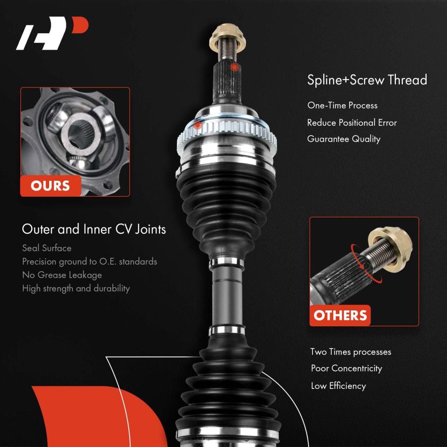 A Premium CVアクスルシャフトアセンブリ ホンダ S2000 2000 2009 L4 2.0L 2.2L リア右助手席 並行輸入品の画像