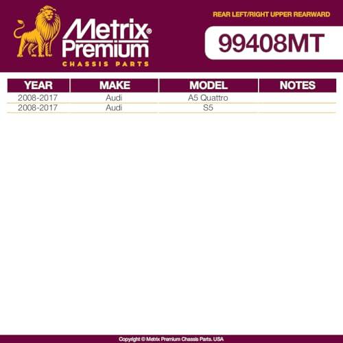 【並行輸入品】Metrix プレミアム リア L \u0026 R アッパーコントロールアーム RK642746 \u0026 RK642745 10 16 Audの画像