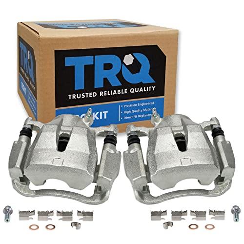 TRQ フロントブレーキキャリパーセット 09 10 ポンティアック 11 16 サイオン 06 18 トヨタに適合 TRQ Fr 並行輸入品の画像