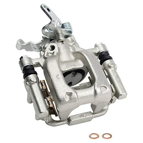 【並行輸入品】 TRQ Rear Brake Caliper Set Compatible with 2010 2013 Audi A3 A3の画像