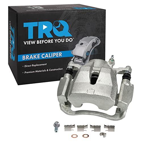 TRQ Front Right Brake Caliper w/Bracket Passenger Side Compatibl 並行輸入品_1