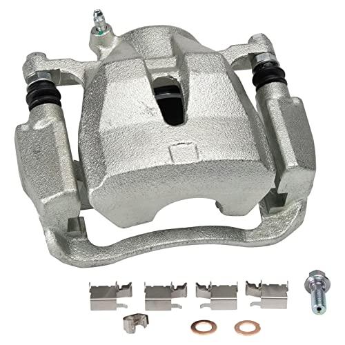 TRQ Front Right Brake Caliper w/Bracket Passenger Side Compatibl 並行輸入品_4