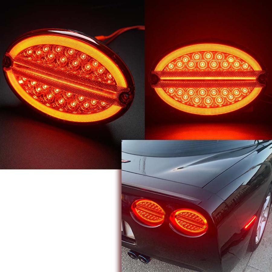 【並行輸入品】 NJSBYL Corvette LED Tail Turn Signal Light Assembly For Chevy C5の画像