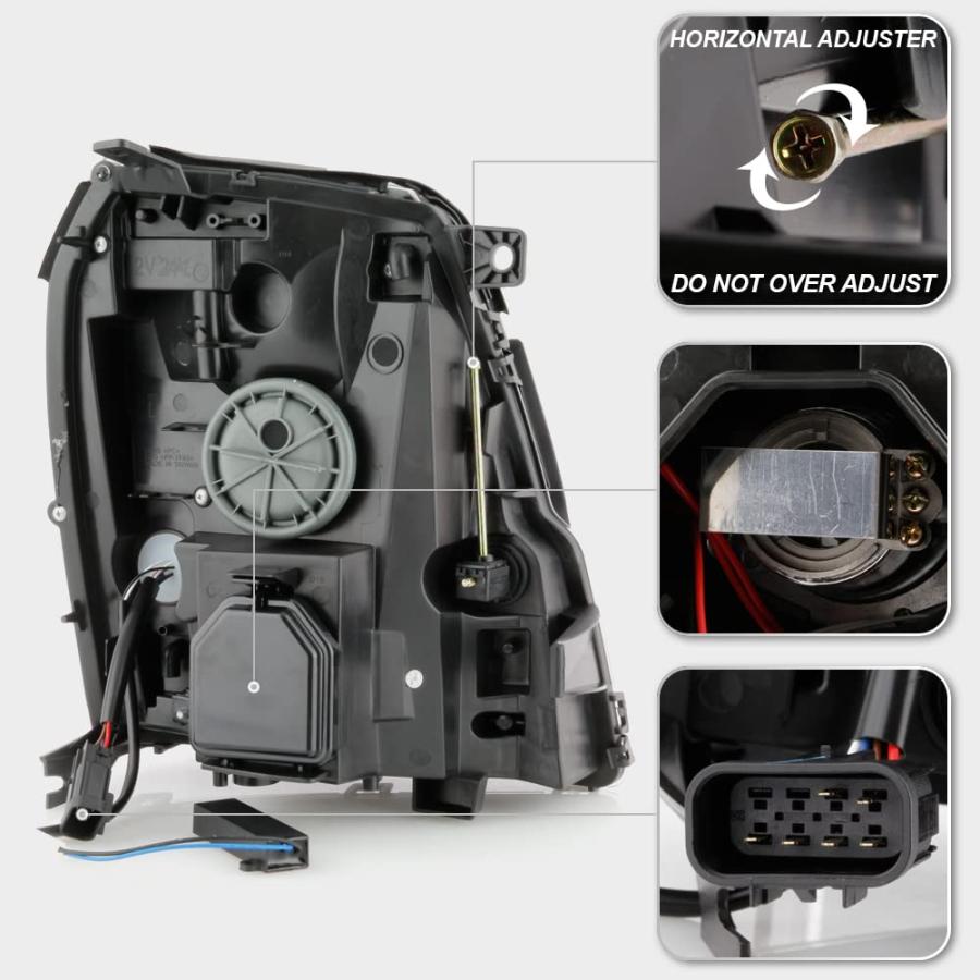 ACANII [HID/キセノンモデル] 2007 2014 Cadillac Escalade クロームLEDチューブ DR 並行輸入品_6